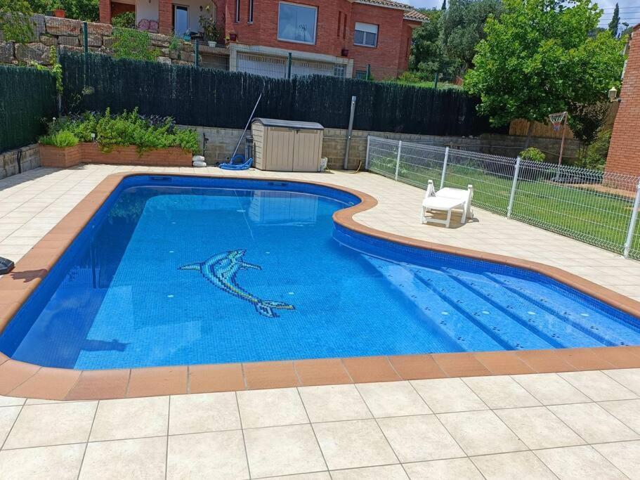 Casa Con Jardin Y Piscina Privada. Villa Santa Eulalia de Ronsana ภายนอก รูปภาพ